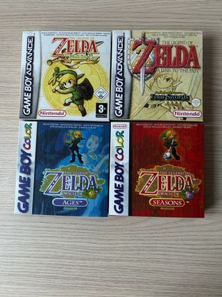 Pack Cajas Zelda + Insert