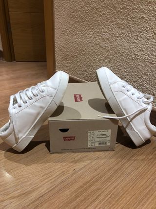 zapatillas levis piel