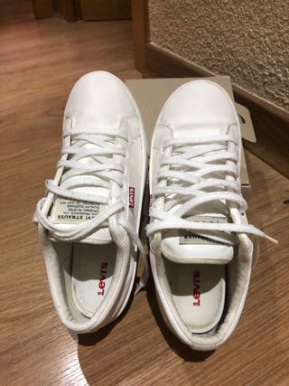 zapatillas levis piel