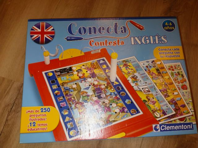 Juego aprendizaje "Conecta Inglés"