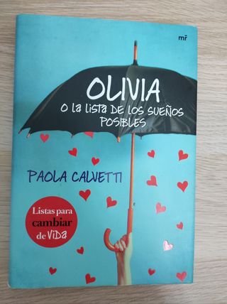 Libro Olivia lista de posibles sueños