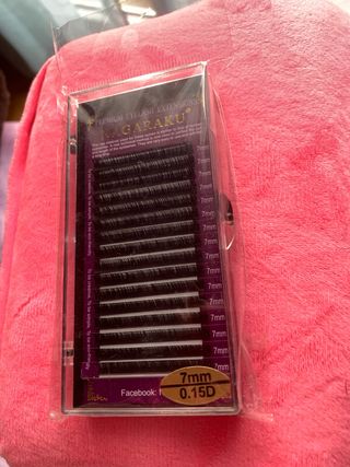 NAGARAKU 7mm 0,15D Extensiones de Pestañas