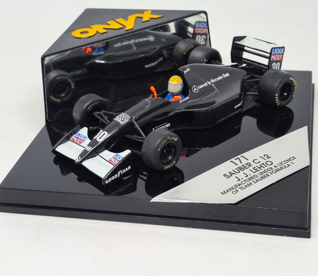 SAUBER C 12 J. J. LEHTO 1/43 ONYX 171