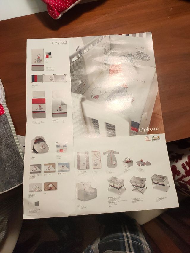 Ropa de cuna + chichonera