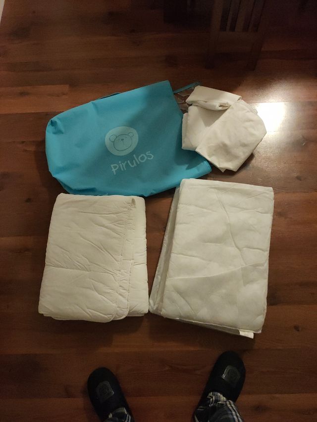 Ropa de cuna + chichonera