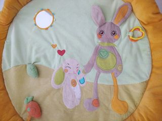 Manta actividades bebé