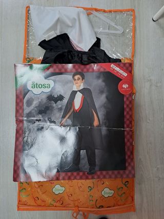 Disfraz  mago, indio, pirata, dracula, ochentero