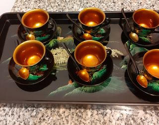 Servizio caffè vintage