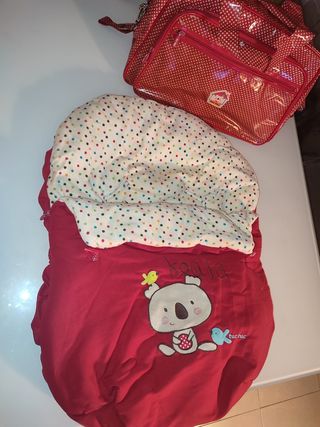 Saco y bolsa de bebe tuc tuc