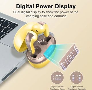 Auriculares Bluetooth 5.3 color verde lima