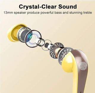 Auriculares Bluetooth 5.3 color verde lima