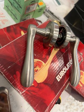 Manivela cromada nueva