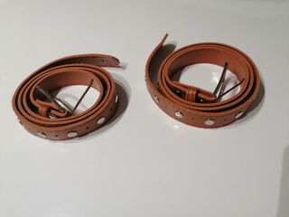Pack 2 Cinturones marrones