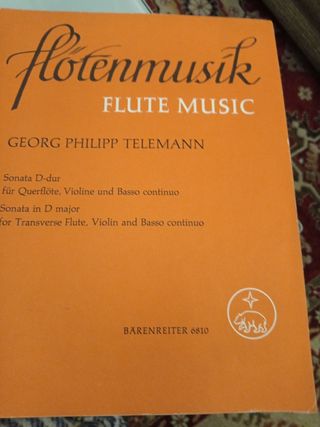 Música para Flauta G. P. Telemann