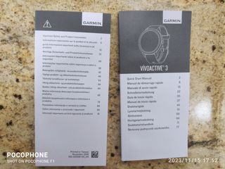 Carmín Vivoactive 3