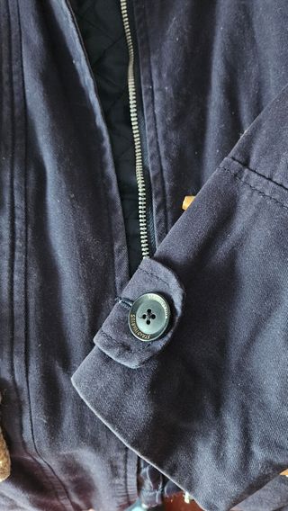 Trenka loneta azul marino chica