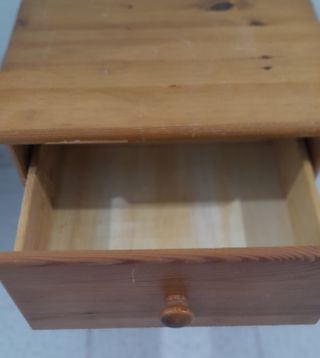 Mesitas de noche madera de pino