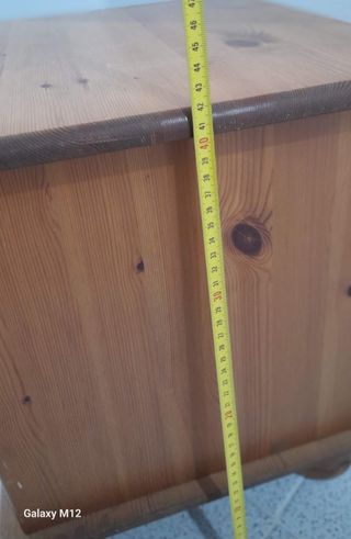 Mesitas de noche madera de pino