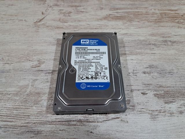 2 x HDD 3,5" 500GB WD Blue (SATA 3)