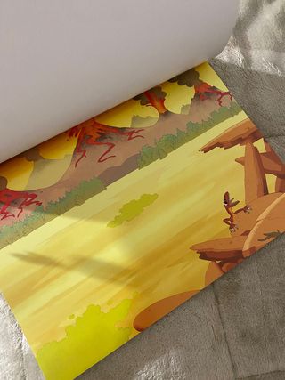 libro los dinosaurios para decorar