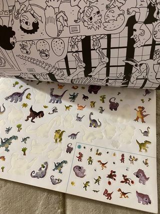 libro los dinosaurios para decorar