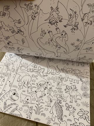 libro los dinosaurios para decorar