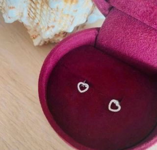 anillo y pendientes oro blanco y diamantes