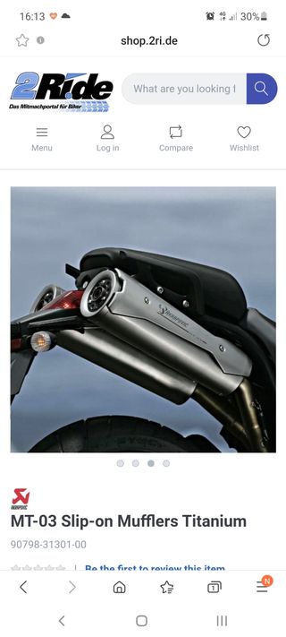 Yamaha MT03