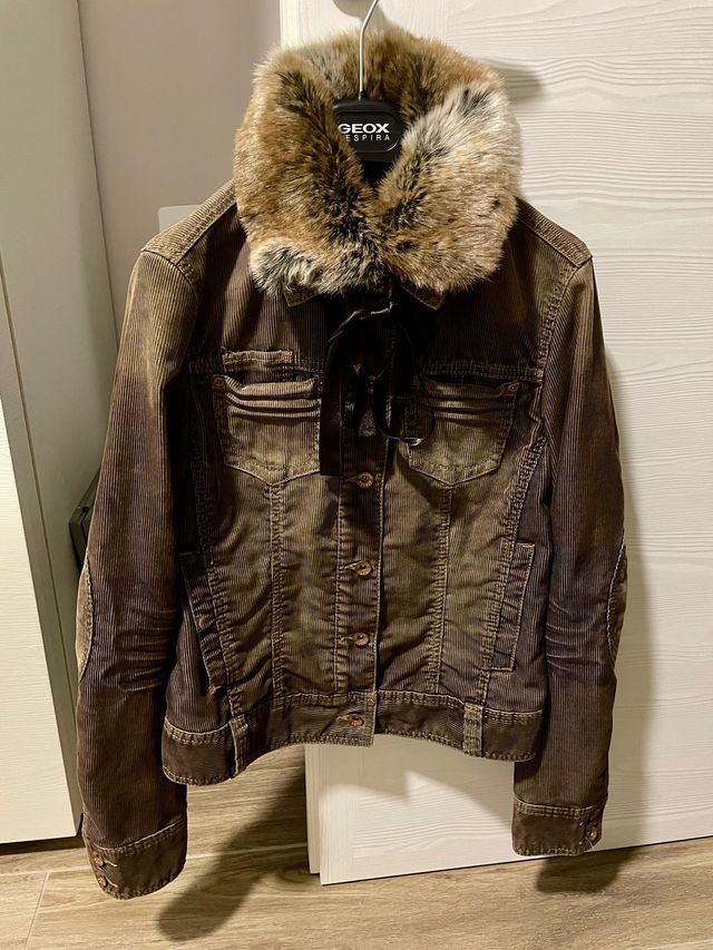 Giacca in velluto Esprit