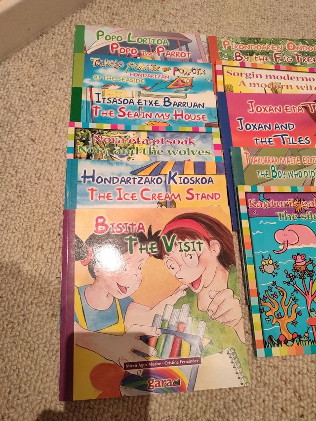 Libros infantiles bilingües