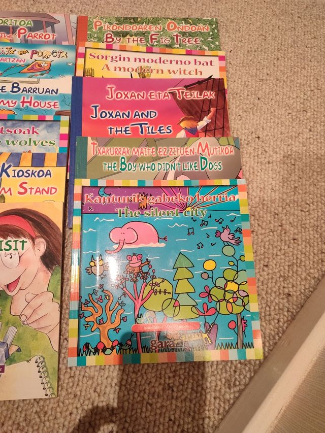 Libros infantiles bilingües