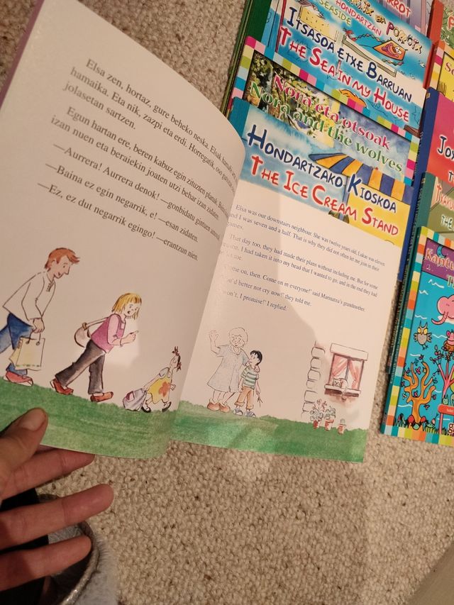 Libros infantiles bilingües