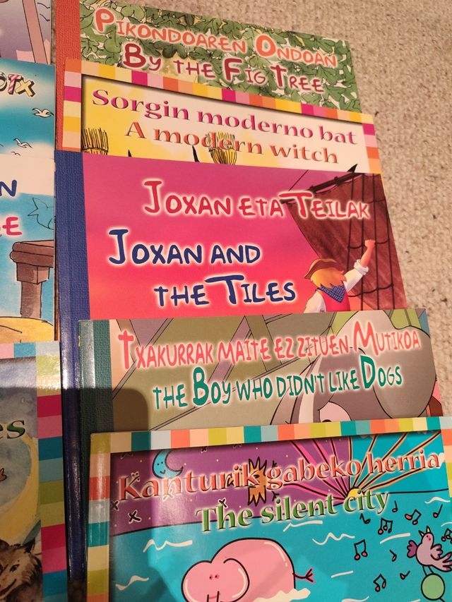 Libros infantiles bilingües