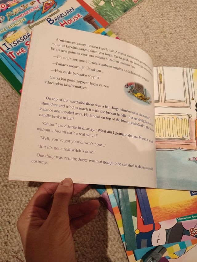 Libros infantiles bilingües