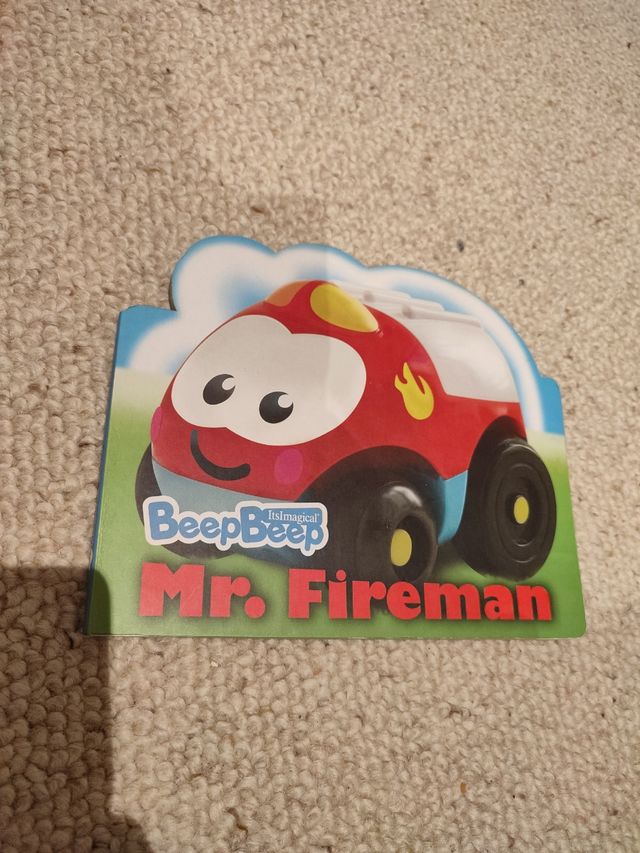 Libro infantil "Mr. Fireman"