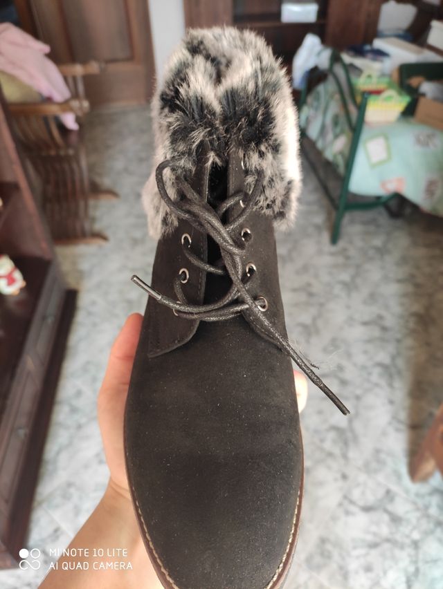 Stivaletti con pelliccia