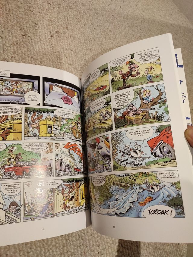 Cómic "Las aventuras de Quicky"