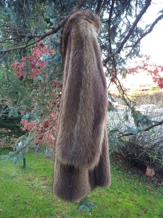Pelliccia Marmotta Canadese come Nuova