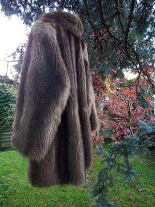 Pelliccia Marmotta Canadese come Nuova