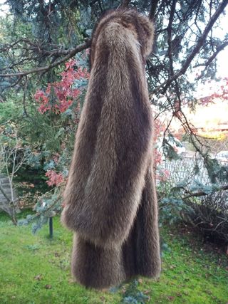 Pelliccia Marmotta Canadese come Nuova