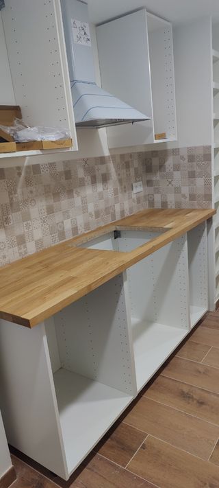 Se montan cocinas de ikea