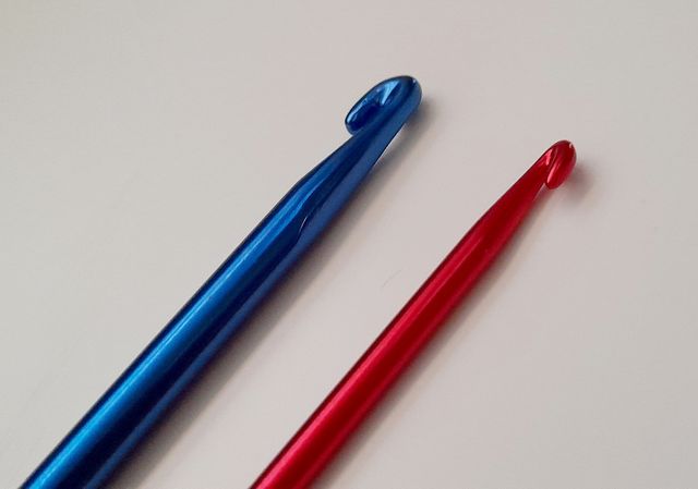 2 uncinetti knooking uncinetto maglia