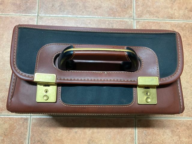 custodia da viaggio e borsa da toilette Samsonite vintage