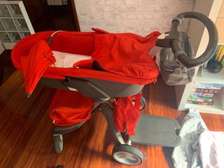 lote bebe Stokke Xplory + cuna colecho + varios