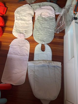 lote bebe Stokke Xplory + cuna colecho + varios