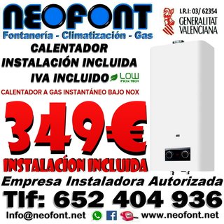 Instalador de gas autorizado