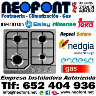 Instalador de gas autorizado