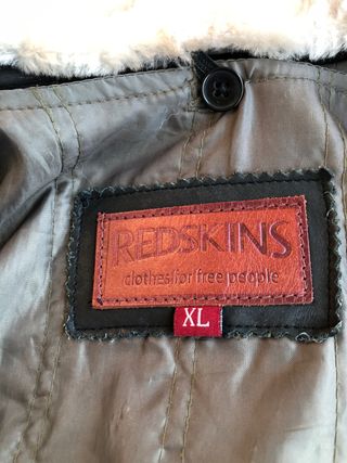 Cazadora piel Redskins