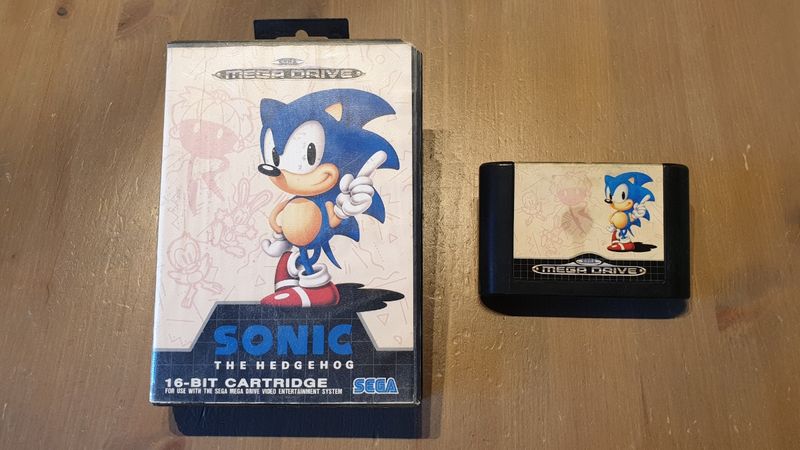 Imagen de Sonic - Juego para Sega Megadrive-Test ok