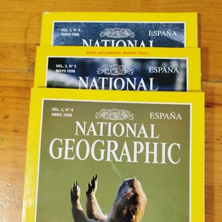 Revistas National Geographic. Año 1998. 10€ unidad